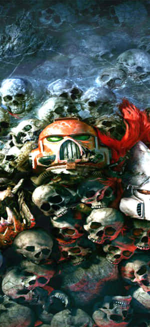 iPhone Xs Dawn Of War III बैकग्राउंड — गैलेक्सी एक्सकवर वॉलपेपर