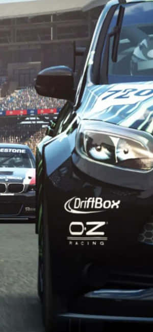 iPhone Xs Grid Autosport बैकग्राउंड — ओप्पो F वॉलपेपर