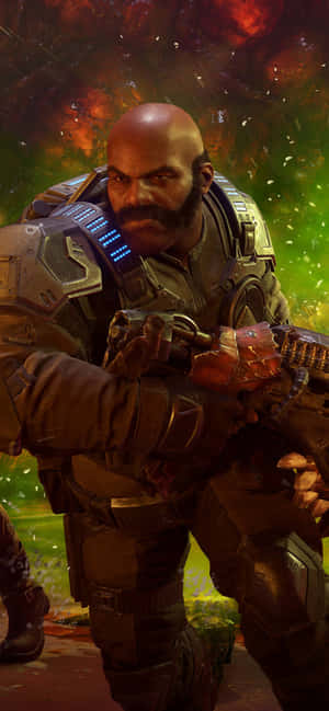 Iphone Xs Max Gears Of War 5 पृष्ठभूमि — 荣耀 Play11 वॉलपेपर