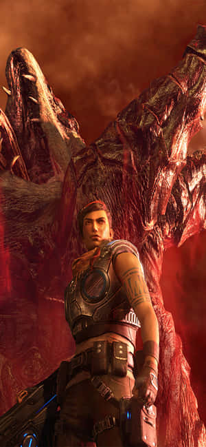 iPhone Xs Max Gears Of War 5 पृष्ठभूमि — 荣耀 Play10A वॉलपेपर