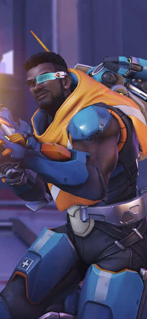 iPhone Xs Max Overwatch बैकग्राउंड — IQOO Z वॉलपेपर