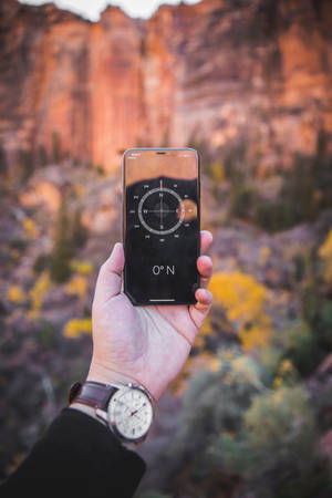 iPhone xs max कम्पास वॉलपेपर