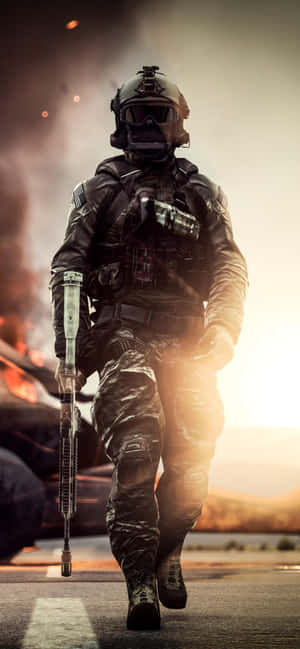 Iphone Xs Max Battlefield 4 पृष्ठभूमि — आईफोन 13 प्रो वॉलपेपर