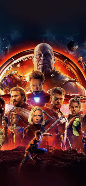 Iphone Xs Max Marvel बैकग्राउंड — Honor Play 80 Plus वॉलपेपर