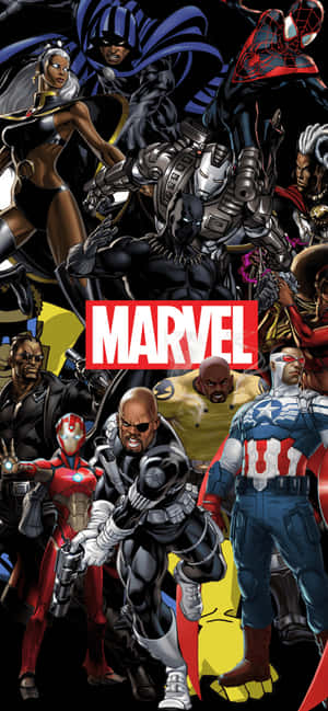Iphone Xs Max Marvel Background — Vivo Y वॉलपेपर
