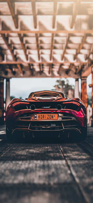 iPhone Xs McLaren 720s बैकग्राउंड — आईफोन 14 प्लस वॉलपेपर