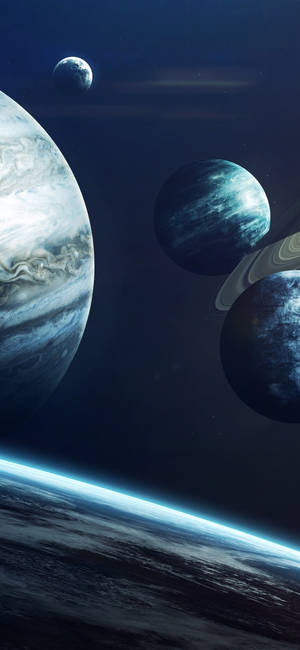iPhone Xs Planet — सैमसंग गैलेक्सी s20 वॉलपेपर