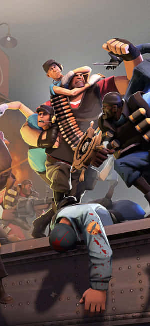 iPhone XS Team Fortress 2 पृष्ठभूमि — Vivo Y वॉलपेपर