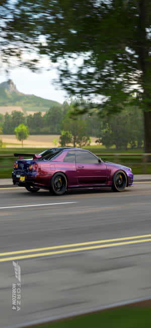 iPhone Xs Forza Horizon 4 बैकग्राउंड — Xperia 1 वॉलपेपर