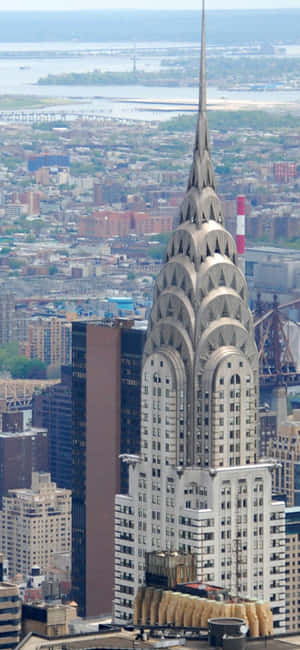 Iphone Xs Ny City पृष्ठभूमि — मोटोरोला एज 70 फ्यूजन वॉलपेपर