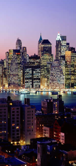 Iphone Xs Ny City पृष्ठभूमि — मोटोरोला एज (2026) वॉलपेपर