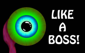 Jacksepticeye Like A Boss वॉलपेपर — ट्रू ब्लैक वॉलपेपर