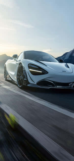 iPhone Xs McLaren 720s बैकग्राउंड — Vivo X300 Pro वॉलपेपर