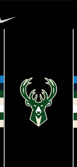 Milwaukee Bucks पोर्ट्रेट छवि वॉलपेपर — आईफोन 15 प्लस वॉलपेपर