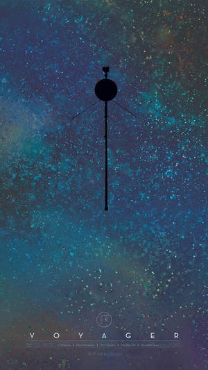 NASA iPhone Voyager 40वीं वर्षगांठ — अंतरिक्ष iPhone वॉलपेपर