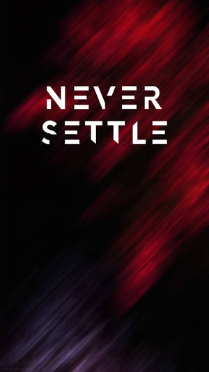 Oneplus महोगनी नेवर सेटल वॉलपेपर