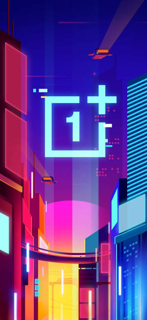 Oneplus सिटी लाइट्स आर्ट वॉलपेपर — आईफोन 18 प्रो मैक्स वॉलपेपर