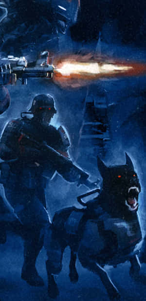 Pixel 3xl Wolfenstein Ii बैकग्राउंड — गेमिंग GIF वॉलपेपर
