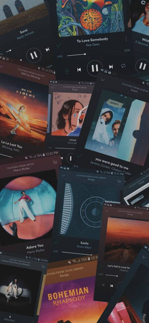 Spotify अब चल रहा है वॉलपेपर — आईफोन 12 मिनी वॉलपेपर