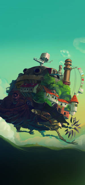 Studio Ghibli iPhone — गैलेक्सी A07s वॉलपेपर