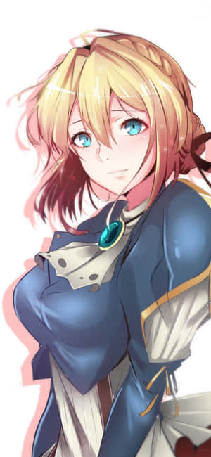 Violet Evergarden iPhone — Realme Narzo Power वॉलपेपर