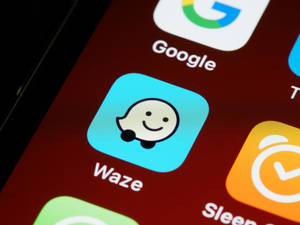 Waze ऐप iOS 13 — आईफोन 14 वॉलपेपर