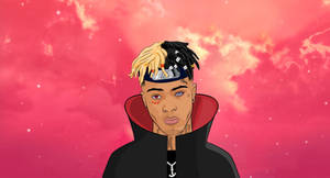 Xxxtentacion एनीमे नारुतो शिपूडेन के लबादे में वॉलपेपर — Xxxtentacion एनीमे वॉलपेपर