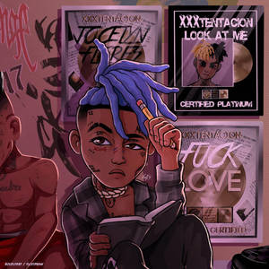 Xxxtentacion एनीमे प्लैटिनम एल्बम वॉलपेपर — Xxxtentacion एनीमे वॉलपेपर