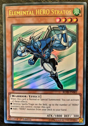 Yu-Gi-Oh! तत्वीय नायक राक्षस मुक्त हुए — आईफोन डुओ वॉलपेपर