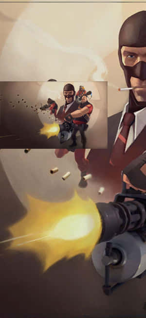 Iphone Xs Team Fortress 2 बैकग्राउंड — ओप्पो A7 Pro Max वॉलपेपर