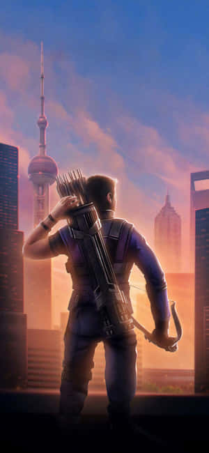 हॉकआई पृष्ठभूमि — ZTE Blade V वॉलपेपर
