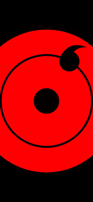 न्यूनतम Sharingan — मोटोरोला एज 70 वॉलपेपर