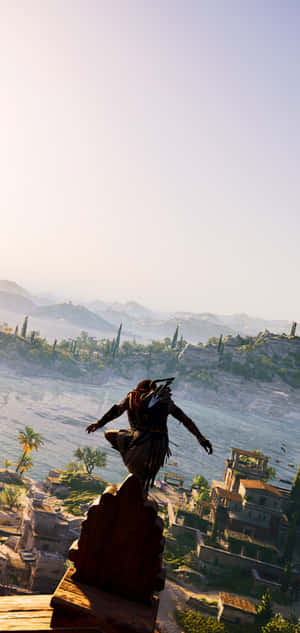 Android Assassin's Creed Odyssey बैकग्राउंड — नथिंग फ़ोन (a-सीरीज़) वॉलपेपर