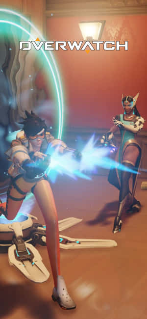 Iphone X Overwatch बैकग्राउंड — गैलेक्सी F वॉलपेपर