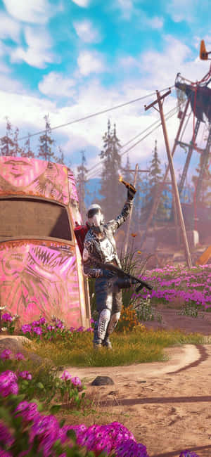 iPhone X Far Cry 3 बैकग्राउंड — IQOO Z10R वॉलपेपर