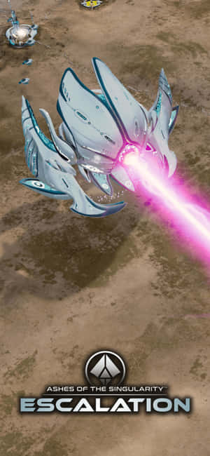 Iphone X Ashes Of The Singularity Escalation बैकग्राउंड — गैलेक्सी S22 अल्ट्रा वॉलपेपर