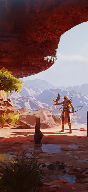 iPhone X Assassin's Creed Origins बैकग्राउंड — भोर वॉलपेपर