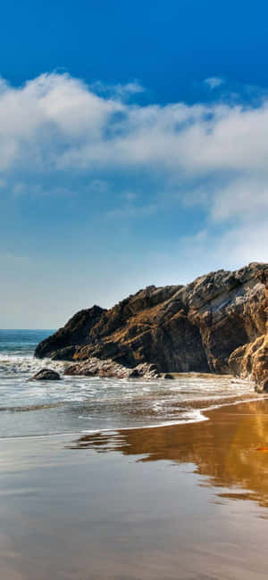 Iphone Xs Malibu पृष्ठभूमि — गैलेक्सी S24 एफई वॉलपेपर