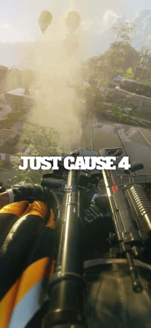 iPhone Xs Max Just Cause 4 पृष्ठभूमि — आईफोन 14 प्लस वॉलपेपर
