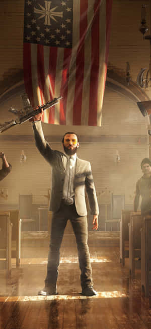 iPhone Xs Far Cry 5 पृष्ठभूमि — आईफोन 14 प्रो वॉलपेपर