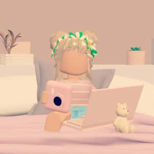 अपने Roblox किरदार को अनोखे सौंदर्यपूर्ण लुक्स के साथ कस्टमाइज़ करें! — सौंदर्यपूर्ण Roblox वॉलपेपर