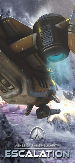 Iphone X Ashes Of The Singularity पृष्ठभूमि — आईफोन 17 प्रो वॉलपेपर