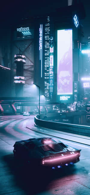 Iphone X Cyberpunk 2077 पृष्ठभूमि — IQOO Z वॉलपेपर