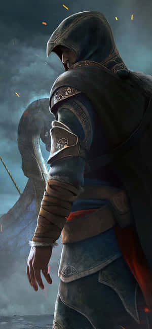 आईफोन Xs Assassin's Creed Valhalla पृष्ठभूमि — IQOO Neo10 Pro+ वॉलपेपर
