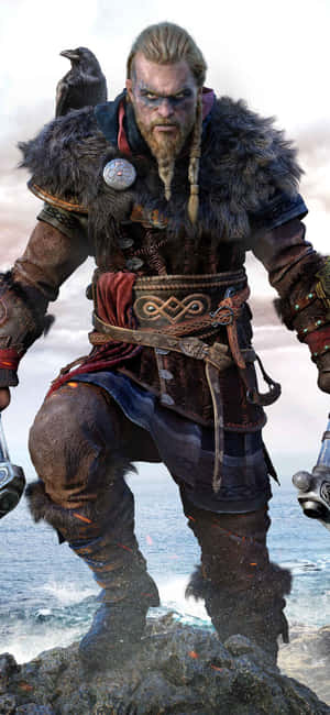 आईफोन Xs Assassin's Creed Valhalla पृष्ठभूमि — गैलेक्सी M वॉलपेपर
