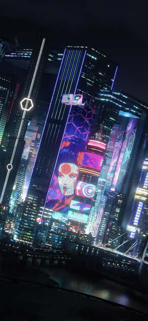 Iphone Xs Max Cyberpunk 2077 पृष्ठभूमि — Vivo Y6 वॉलपेपर