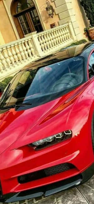 iPhone Xs Bugatti बैकग्राउंड — Realme P4x 4G वॉलपेपर