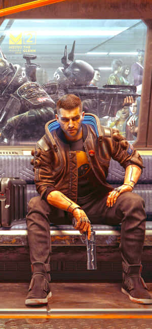 Iphone Xs Max Cyberpunk 2077 पृष्ठभूमि — Vivo Y600 Pro वॉलपेपर