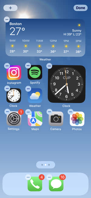 विजेट तस्वीरें — IQOO Z10 Lite वॉलपेपर
