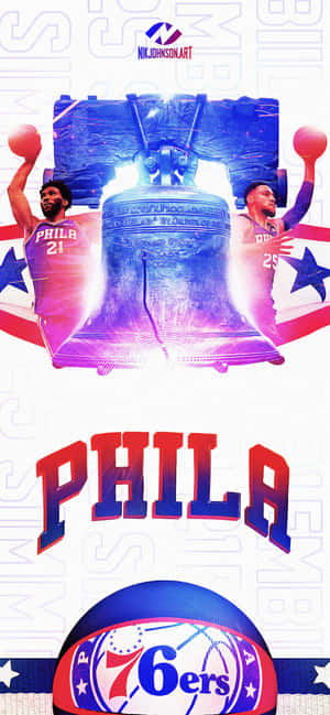 76ers iPhone — आईफोन 13 प्रो वॉलपेपर